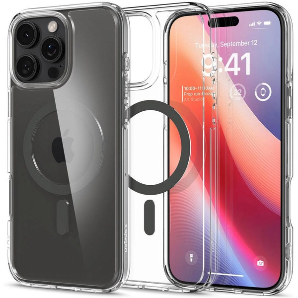 Чехол для телефона Spigen Ultra Hybrid Mag Magsafe для iPhone 16 Pro Max ACS07999 (Graphite)