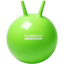 Фитбол с рожками Sundays Fitness IR97401A-45 (зеленый)