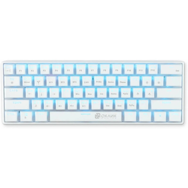 Клавиатура Oklick K763W (белый)