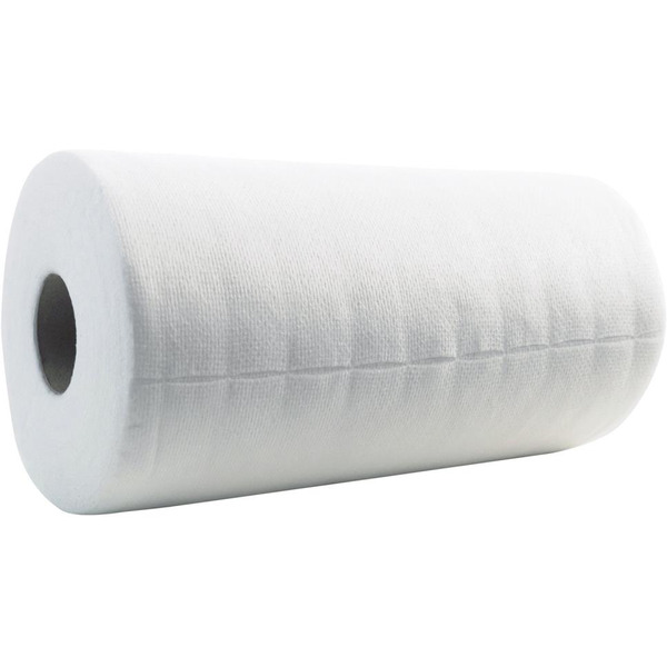 Салфетки универсальные ЛЮБАША 605492 (в рулоне 150шт, 20х23см, вискоза, 35г/м2, белые )