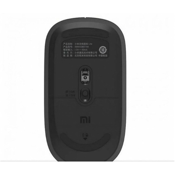 Мышь Xiaomi Wireless Mouse Lite 2 Black (BHR8916GL / XMWXSB02YM)