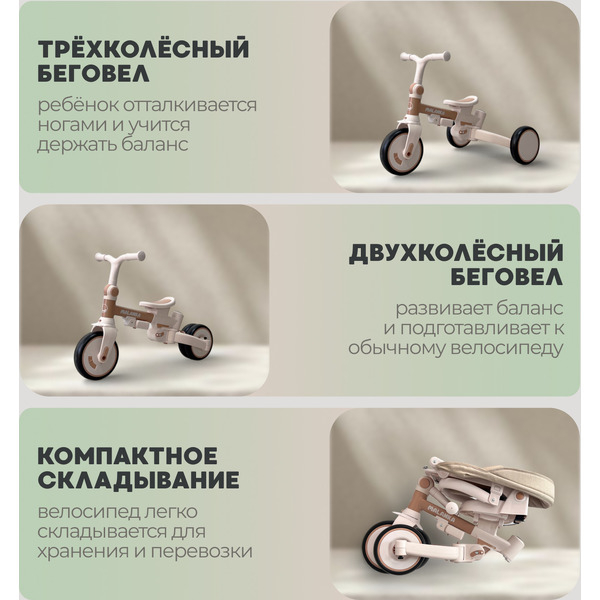 Детский велосипед Bubago Malanka BG 211-2 (коричневый)