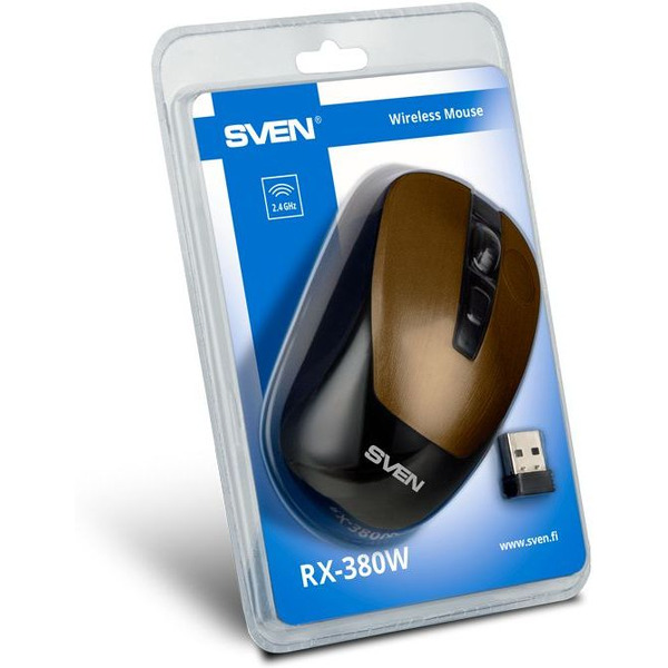Мышь SVEN RX-380W (античная бронза)