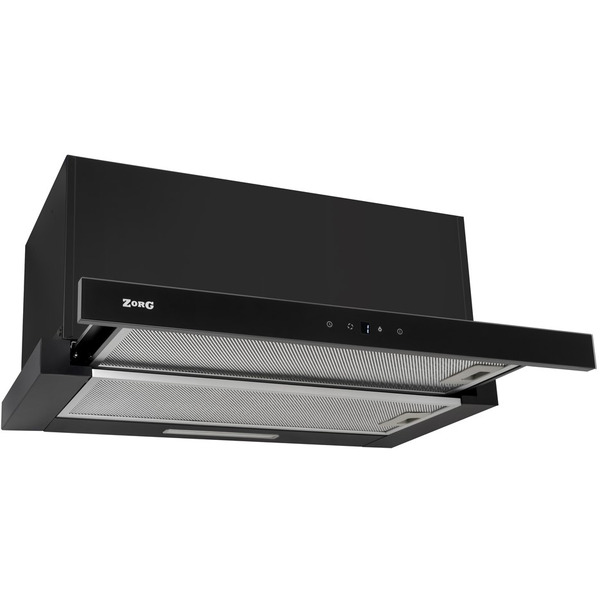Вытяжка кухонная ZORG TURBO 1260 60 S-GC BL