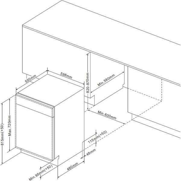 Посудомоечная машина HANSA ZIM 634 B