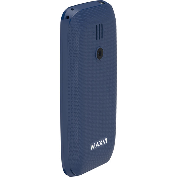 Мобильный телефон Maxvi B110ds +ЗУ WC-112 (синий)