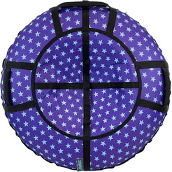 Тюбинг SnowDream Glamour S 120 см (звезды фиолетовые)