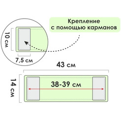 Сменная насадка для швабры PERFECTO LINEA 44-431017