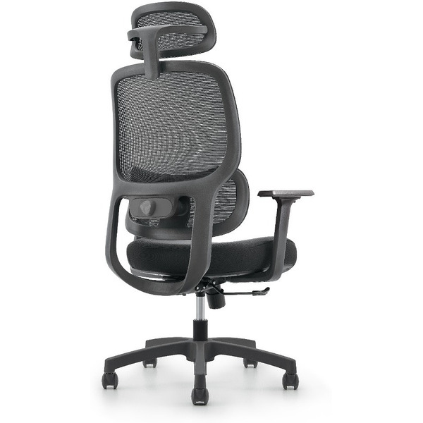 Кресло компьютерное SitZone U-073A (сетка/ткань, черный)