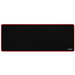 Коврик компьютерный для мыши и клавиатуры  SONNEN 513615 черный