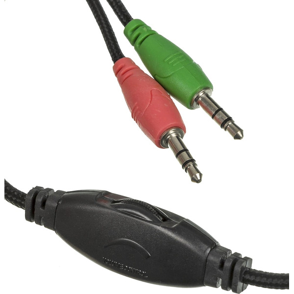 Наушники с микрофоном Oklick HS-L380G ABADDON (черно-красный)