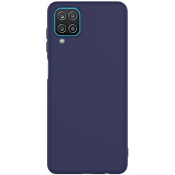 Накладка CASE Matte Lux для Samsung Galaxy A12 / Galaxy M12 (фиолетово-синий)