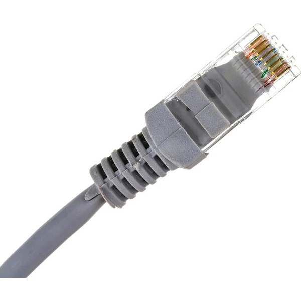 Кабель ExeGate UTP-RJ45-RJ45-5e-0.3M-GY 0.3 м (серый)