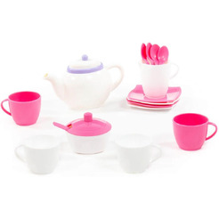 Набор детской посуды Полесье Алиса 58966 (на 4 персоны, в сеточке)