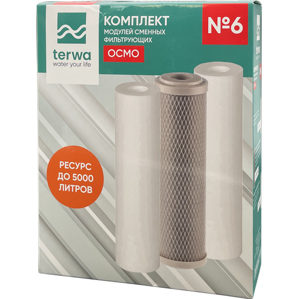Комплект картриджей Terwa №6 Осмо 60722