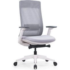 Кресло компьютерное SitZone E-VL002B-BS сетка/ткань, серый, крестов. пластик