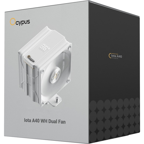 Кулер для процессора Ocypus Iota A40 WH Dual Fan Iota-A40-WH2NNWD00X-GL