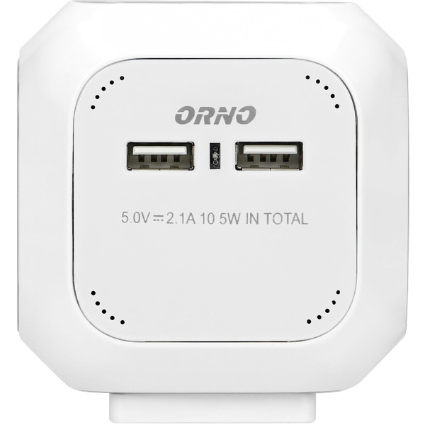 Удлинитель куб ORNO OR-AE-13144-W (белый) 1,4 м