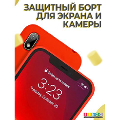 Бампер Bingo Liquid TPU для HUAWEI Y5 2019 (Honor 8S) Красный