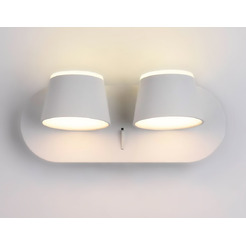 Настенный светодиодный светильник Ambrella Light FW171/2 WH/S