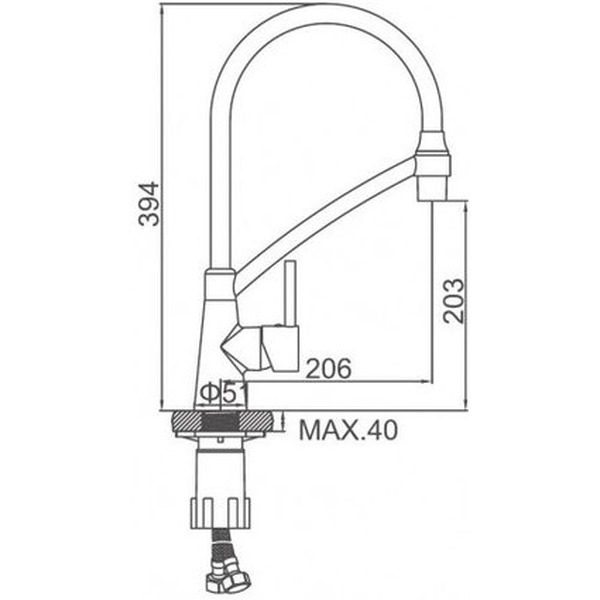 Смеситель Ledeme L4399D-12