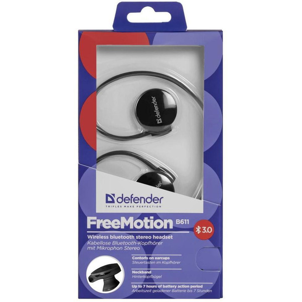 Гарнитура Defender FreeMotion B611 (черный)