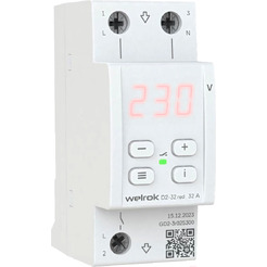 Реле напряжения Welrok D2-32 red