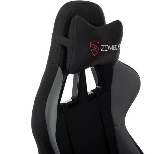 Кресло игровое ZOMBIE Weaver (черный/серый)