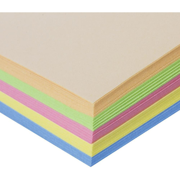 Бумага цветная STAFF 110890 А4, 80г/м, 250 л (5цв.х50л), пастель