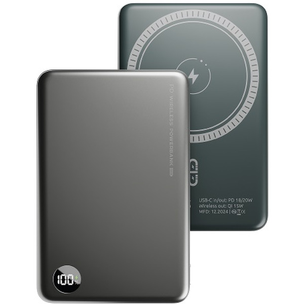 Внешний аккумулятор Olmio QM-16 10000mAh 044474 (серый)