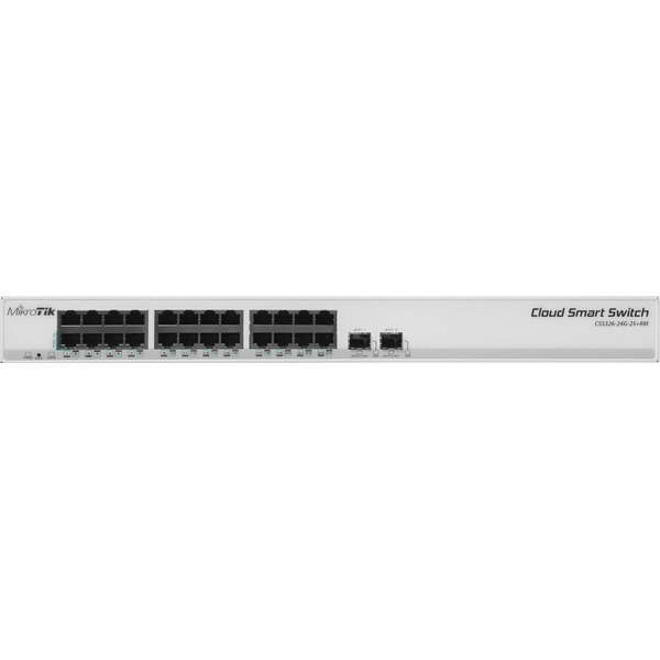 Коммутатор MikroTik CSS326-24G-2S+RM