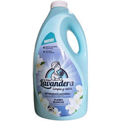 Гель для стирки LA ANTIGUA LAVANDERA Flores Blancas (90 стирок) 4,5л