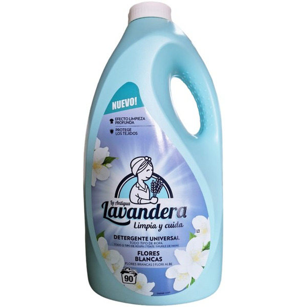 Гель для стирки LA ANTIGUA LAVANDERA Flores Blancas (90 стирок) 4,5л