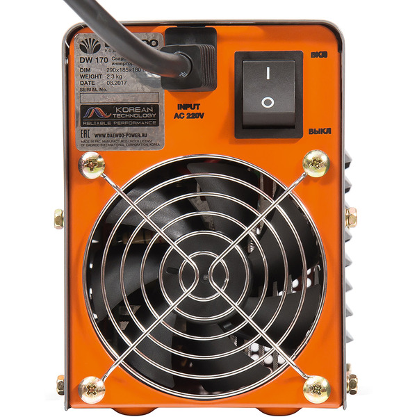 Сварочный инвертор Daewoo Power DW 170