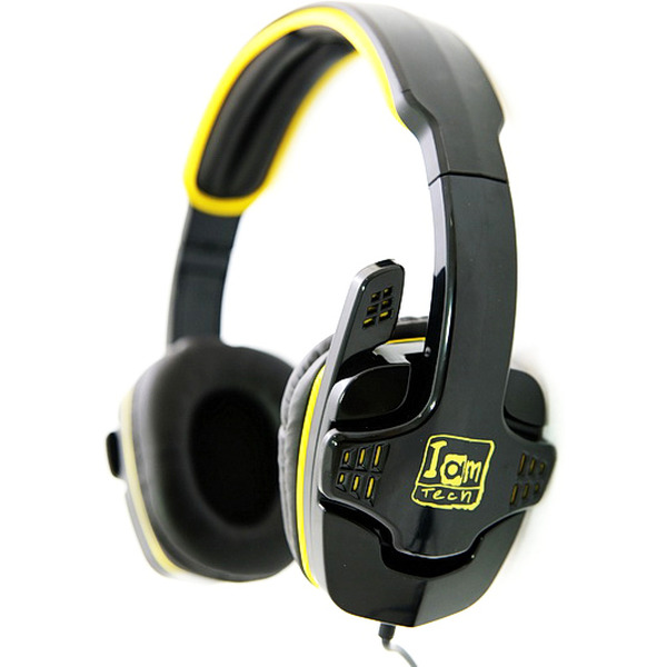 Гарнитура игровая IAMTECH PTQ89 Black/Yellow