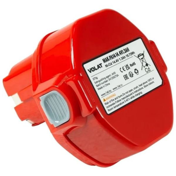 Аккумуляторная батарея VOLAT для Makita 14.4V 1.3AH (Ni-Cd) MAK-PA14