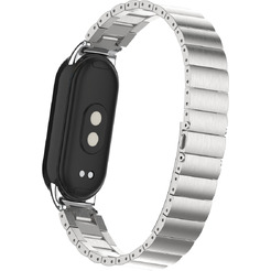 Ремешок Bingo Stainless Strips для XIAOMI Mi Band 8 (серебристый)
