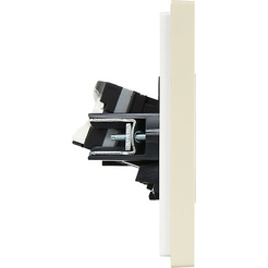 Розетка компьютерная IEK Forte&Piano FP-K20-1-K10