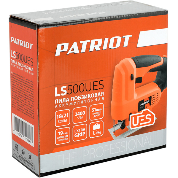 Лобзик аккумуляторный Patriot LS 500UES (110303050) без АКБ и ЗУ