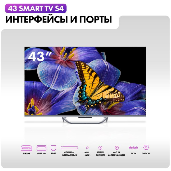 Телевизор Haier 43 Smart TV S4