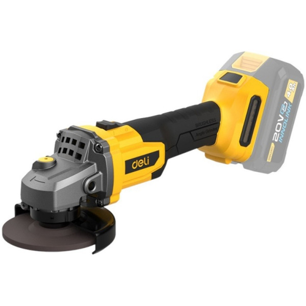 Угловая шлифмашина Deli EDC602Z (без АКБ и ЗУ)
