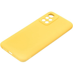 Накладка Case Coated для Xiaomi Redmi 10 (желтый)