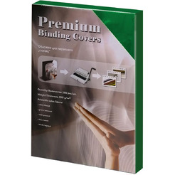 Обложки картонные Office Kit GGA400250 (текстура глянец, А4, 250 гр./м2, зеленые, 100 шт.)