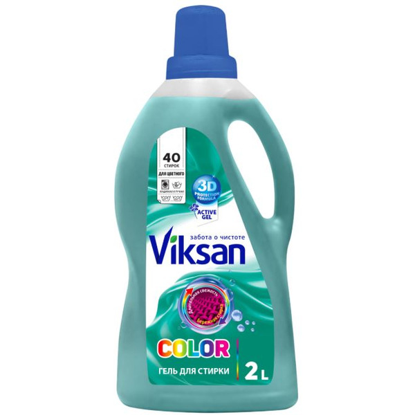 Гель для стирки Viksan Color 2л