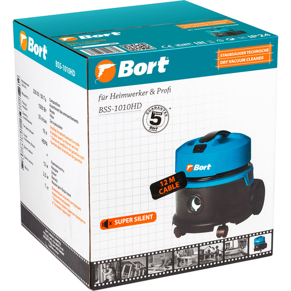 Пылесос Bort BSS-1010HD (91204467)