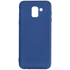 Бампер Bingo Matt TPU для SAMSUNG Galaxy J6 2018 (J600) Синий