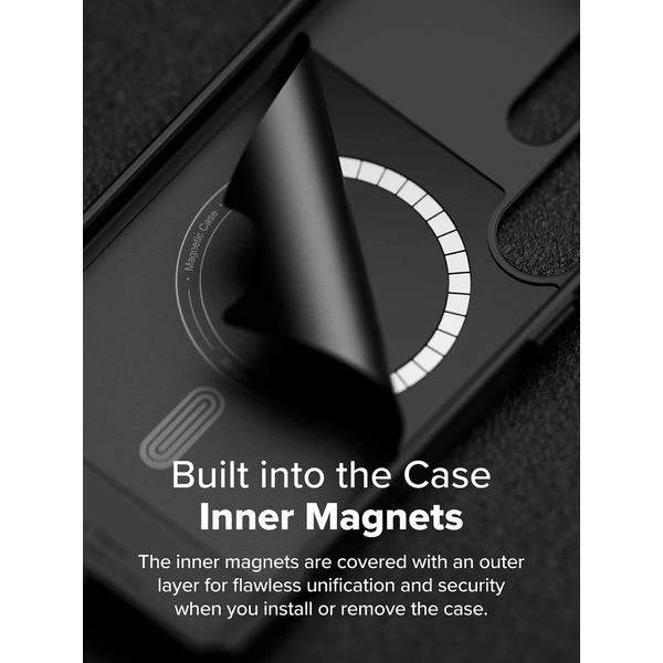 Чехол Ringke RUGGED GEAR MAGNETIC для Galaxy S25 Ultra BLACK