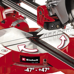 Торцовочная пила Einhell TE-MS 36/210 Li-Solo 4300880 (без АКБ и ЗУ)