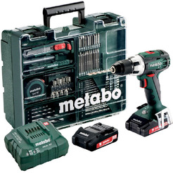 Аккумуляторная дрель-шуруповерт METABO BS 18 LT Set (602102600)