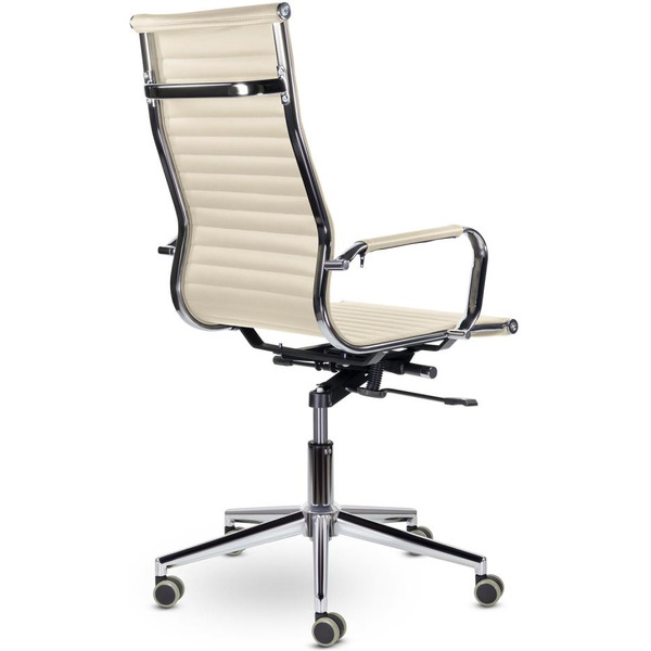 Кресло Brabix Premium Intense EX-531 (экокожа/хром бежевый)